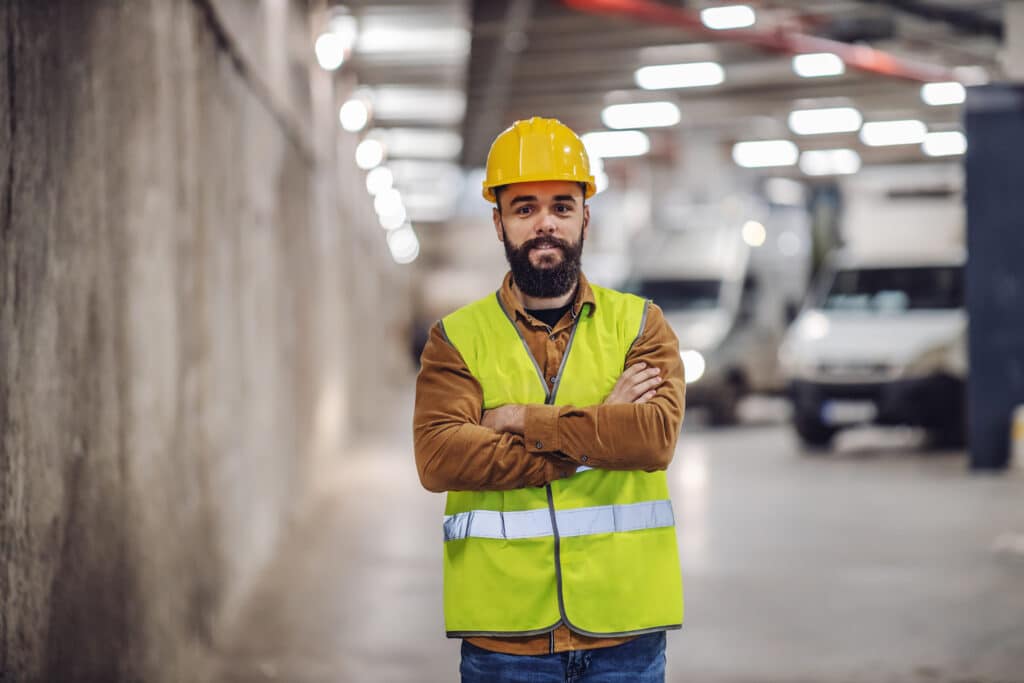 travaux d'installation de bornes électrique pour un verdissement de parc