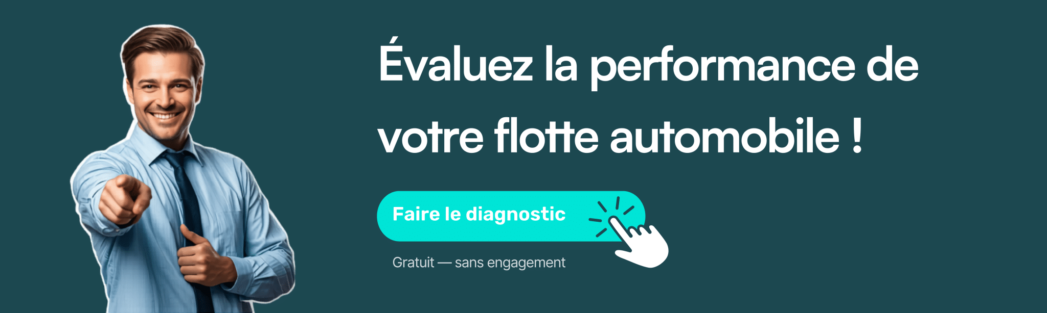 Bannière simulateur performance de flotte